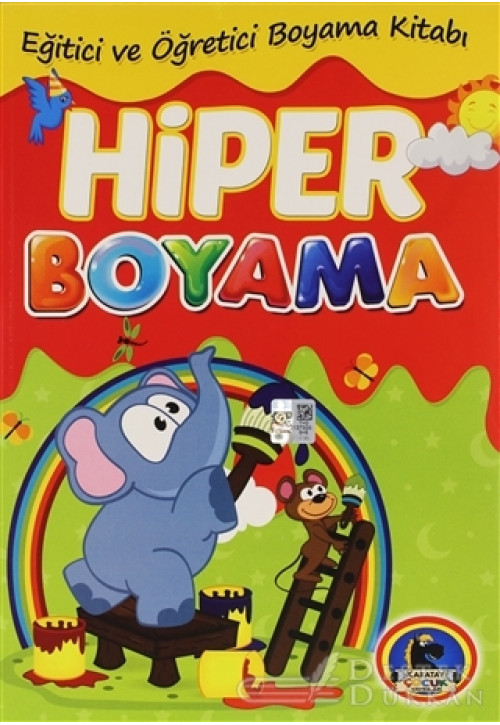 Hiper Boyama - Eğitici ve Öğretici Boyama Kitabı