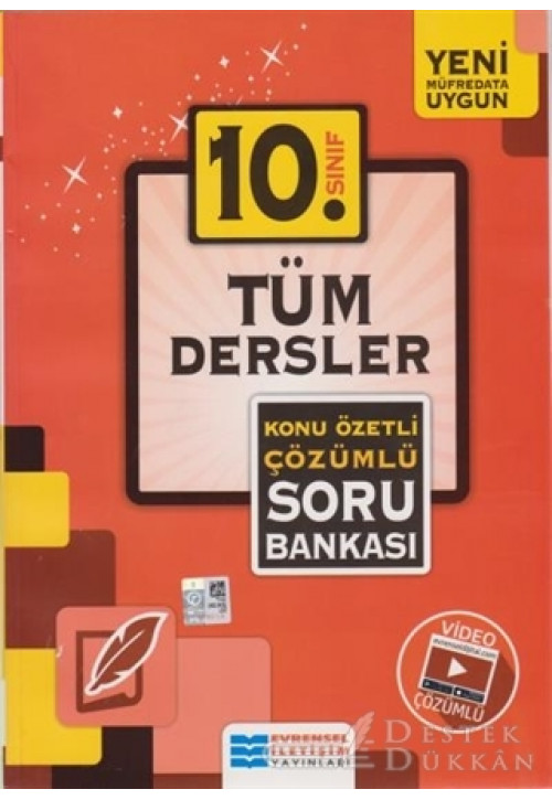 10. Sınıf Tüm Dersler Konu Özetli Çözümlü Soru Bankası
