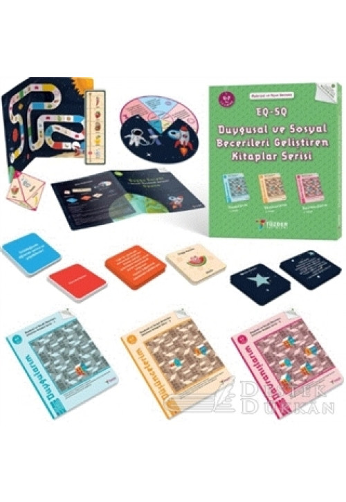 EQ-SQ Duygusal ve Sosyal Becerileri Geliştiren Kitaplar Seti (4-7 Yaş)