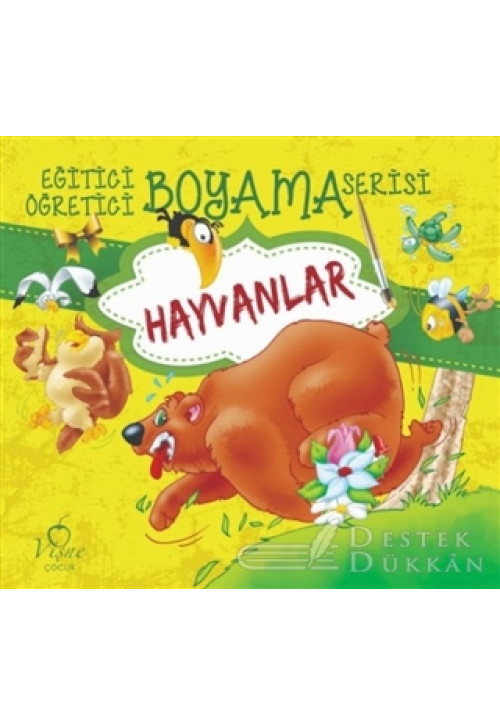 Hayvanlar - Eğitici Öğretici Boyama Serisi