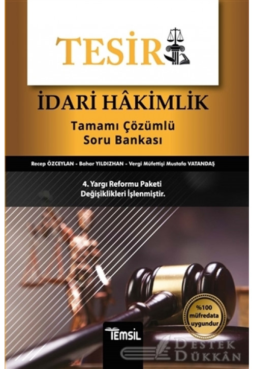 Tesir İdari Hakimlik Tamamı Çözümlü Soru Bankası