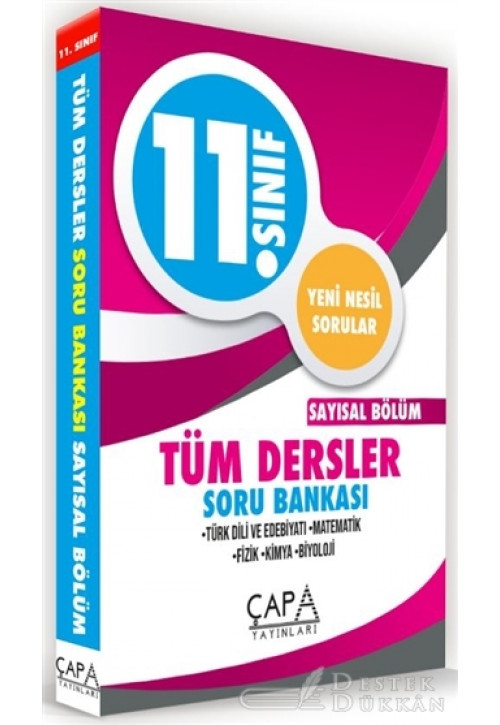 11.sınıf Sayısal Tüm Dersler Soru Bankası