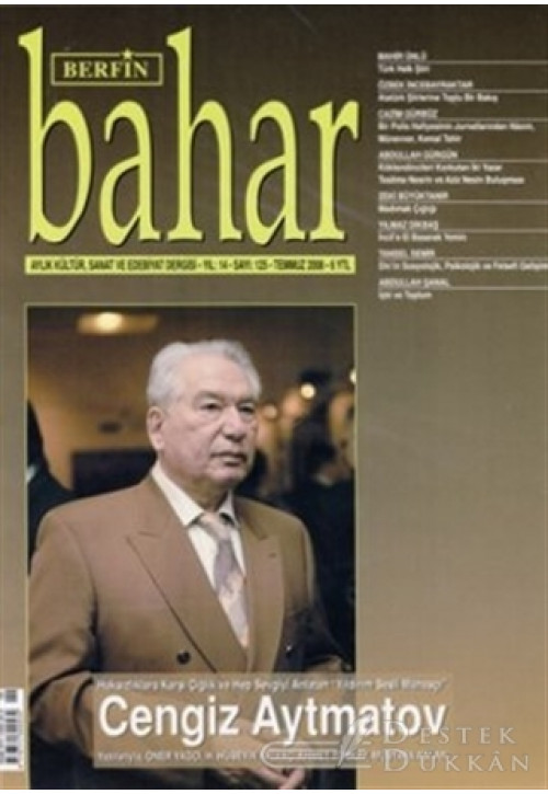 Berfin Bahar Aylık Kültür, Sanat ve Edebiyat Dergisi Sayı : 125