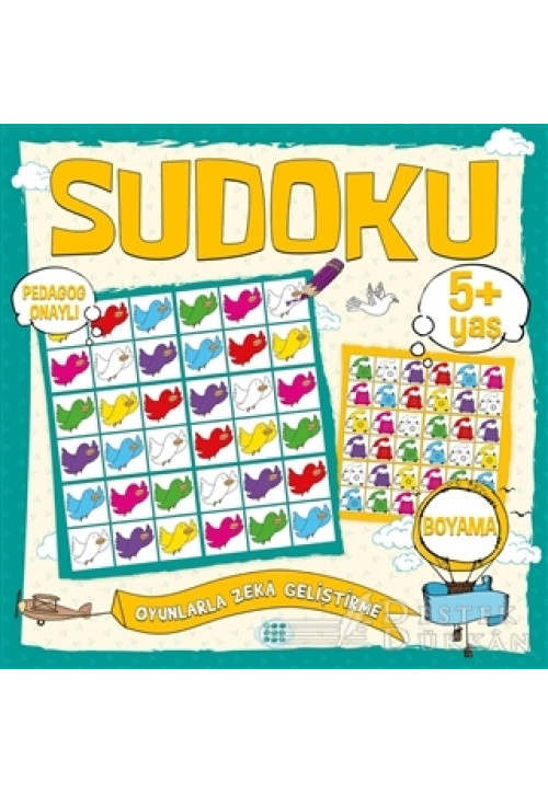 Çocuklar İçin Sudoku Boyama (5+ Yaş)