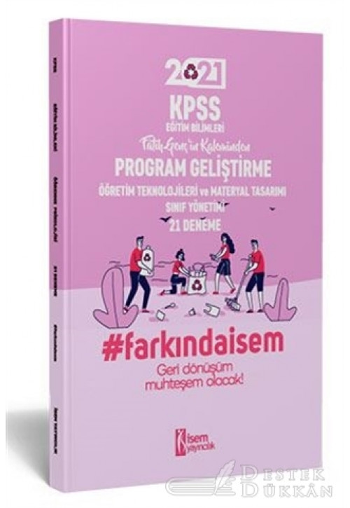 2021 KPSS Eğitim Bilimleri Program Geliştirme 21 Deneme