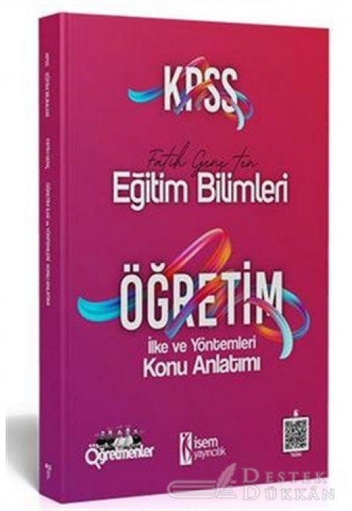 2021 KPSS Eğitim Bilimleri Öğretim İlke ve Yöntemleri Konu Anlatımı