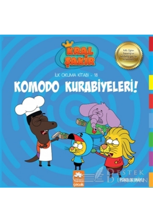 Komodo Kurabiyeleri! - Kral Şakir İlk Okuma Kitabım 18