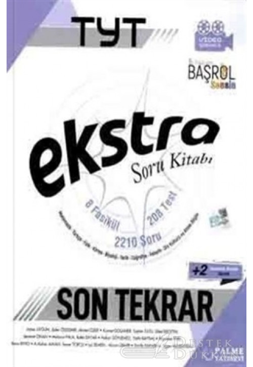TYT Ekstra Son Tekrar Soru Kitabı + 2 Deneme Sınavı İlaveli