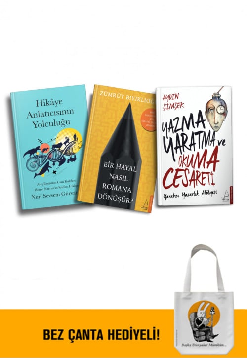 Yaratıcı Yazarlık Seti Çanta Hediyeli