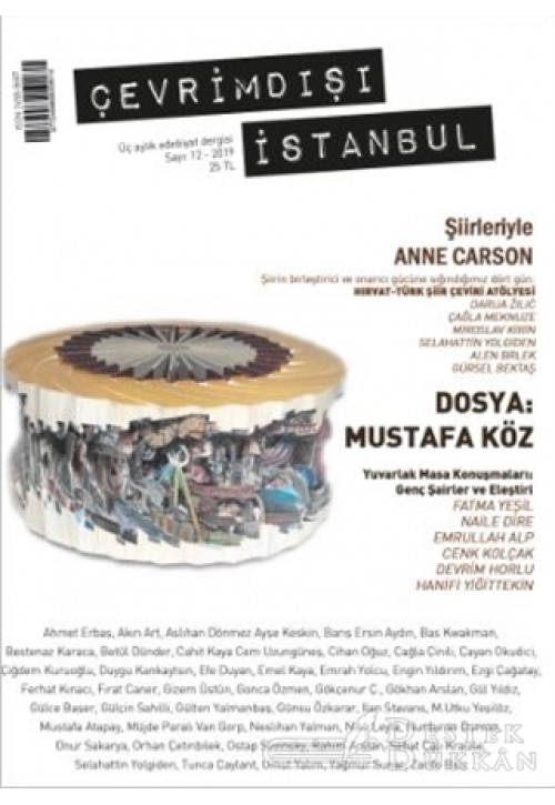 Çevrimdışı İstanbul Üç Aylık Edebiyat Dergisi Sayı: 12 2019