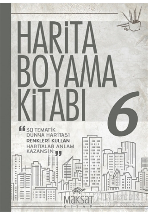 Harita Boyama Kitabı 6