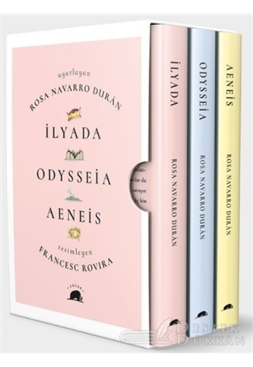 Çocuklar İçin Destanlar: İlyada - Odysseia - Aeneis (3 Kitap Takım)