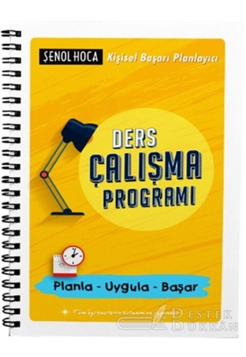 Ders Çalişma Programı Planla - Uygula - Başar