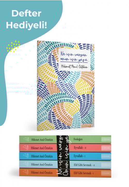 Hikmet Anıl Öztekin Defter Hediyeli Set