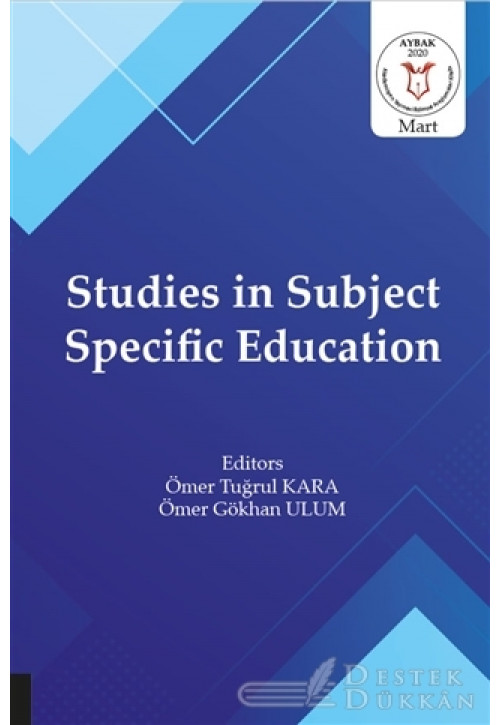 Studies İn Subject Specific Education